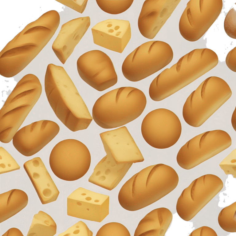 Bread with a slice of cheese emoji