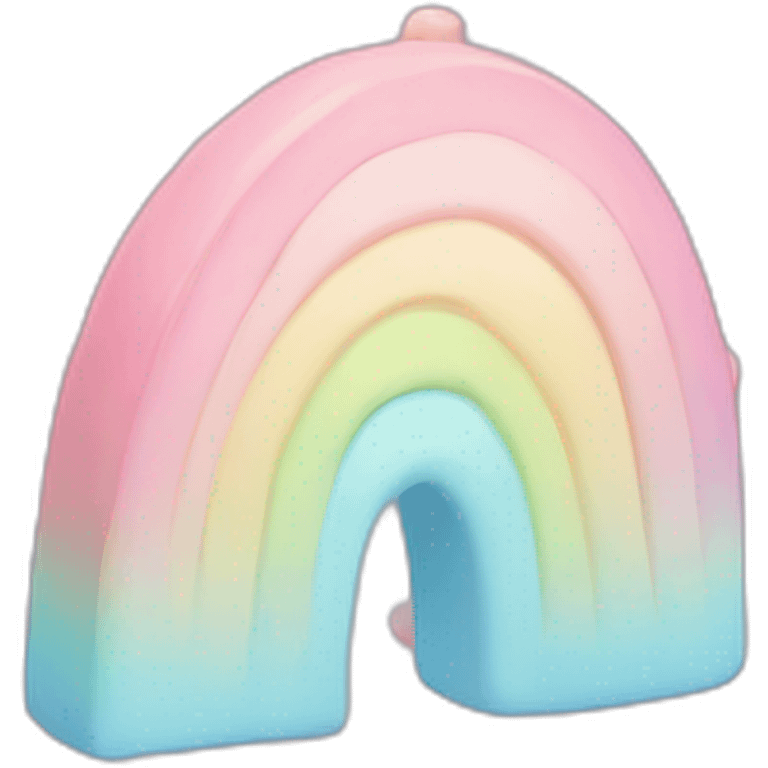 Pastel rainbow  emoji