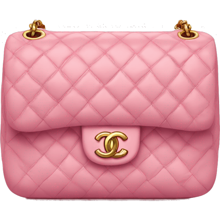 Pink Chanel bag  emoji