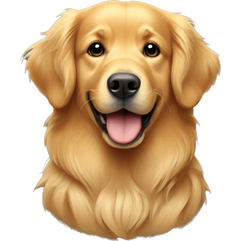 Golden retriever emoji