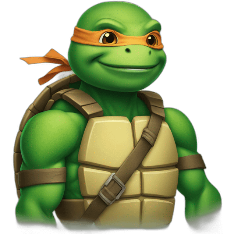 Teenage mutant ninja turtle emoji