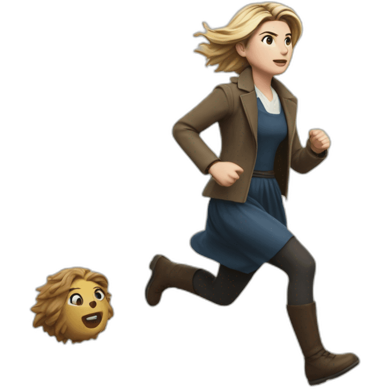 dalet chasing jodie whittaker emoji