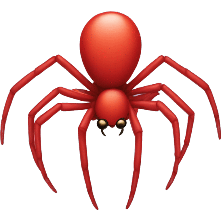 Red spider emoji