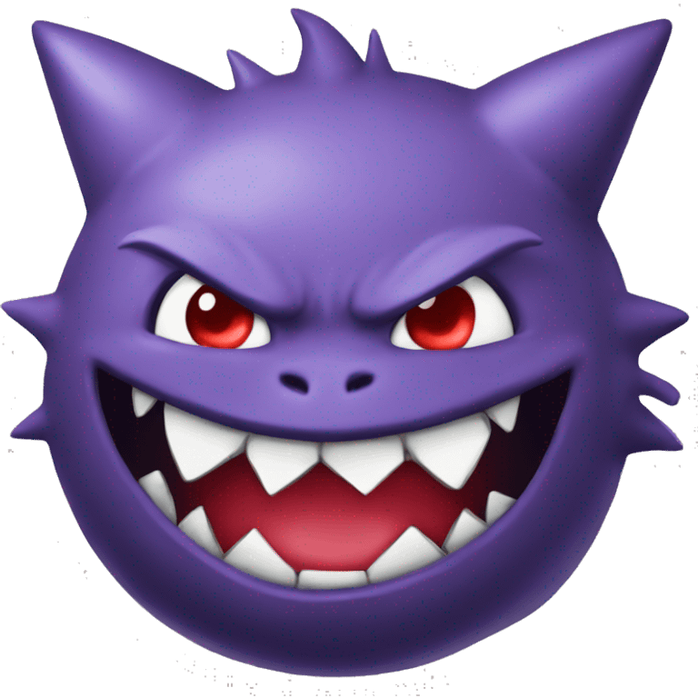 Gengar red emoji