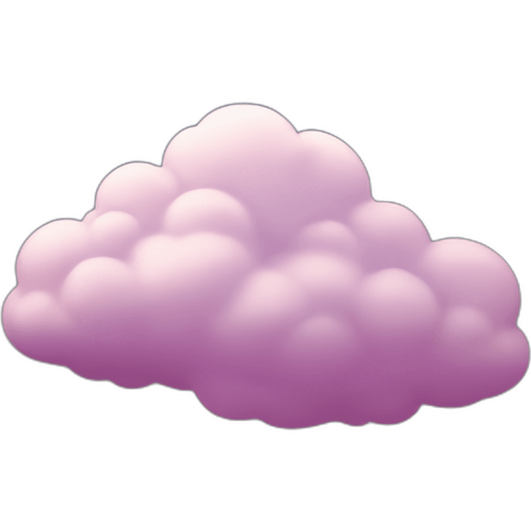 Luminous cloud landscape emoji