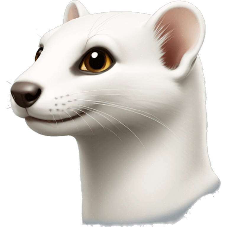 white weasel emoji