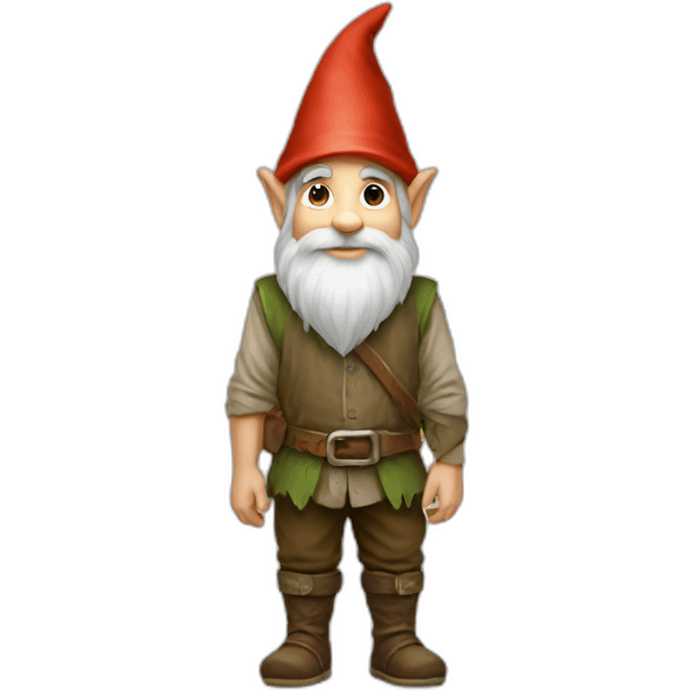 Male gnome full body emoji