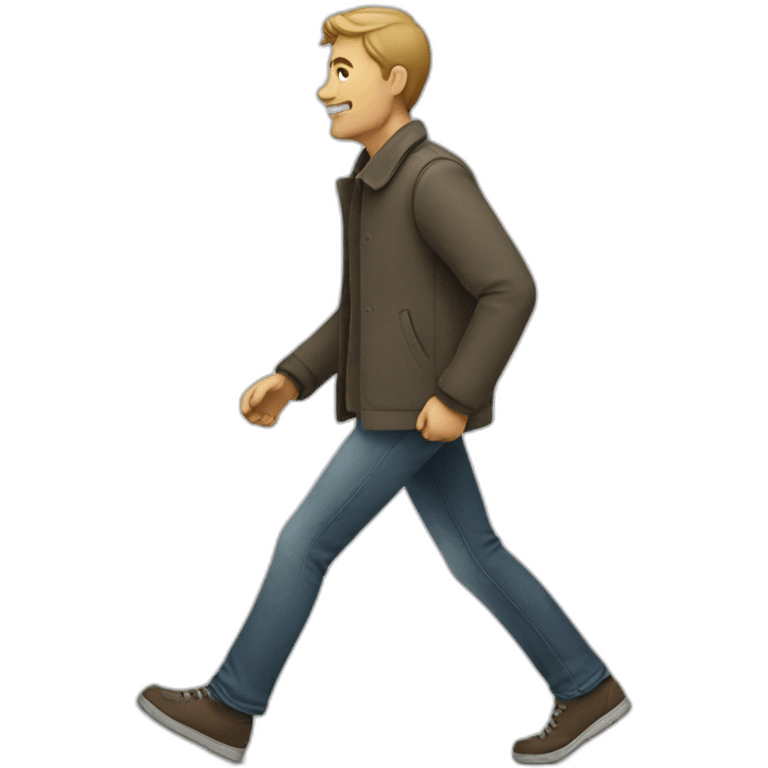 walking man emoji