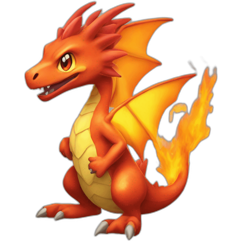 Dracaufeu Pokémon emoji