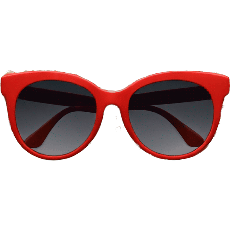 taylor swift red cateye sunglasses emoji