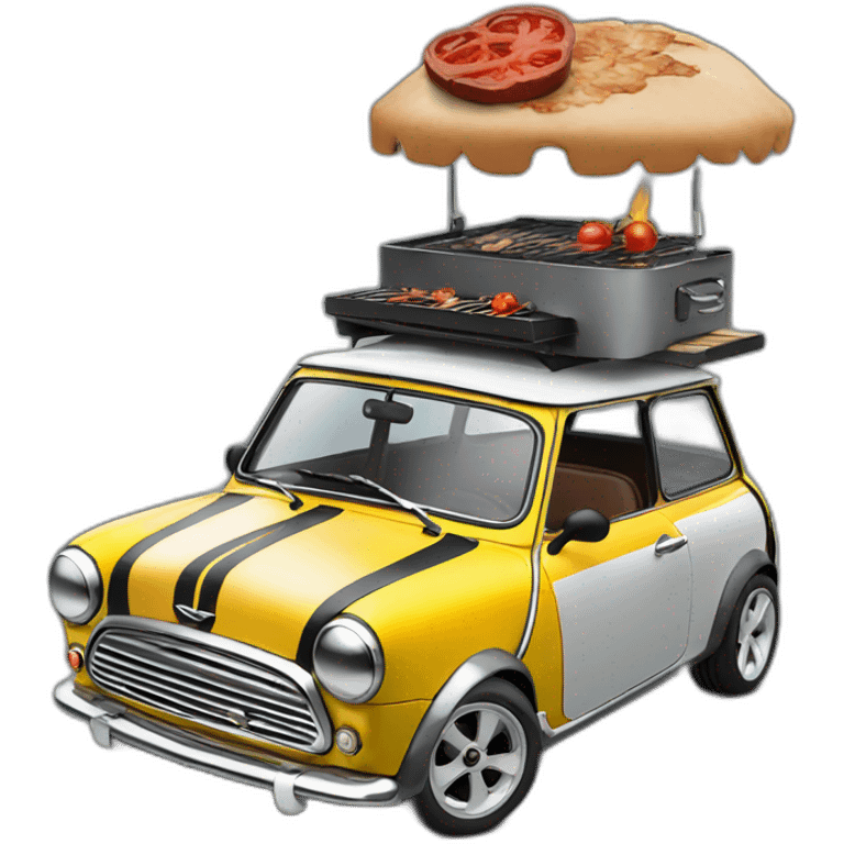 Modded mini and bbq emoji