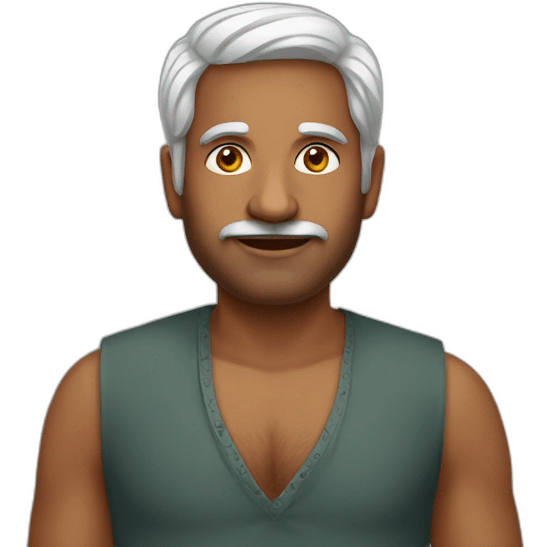 South Indian Man  emoji