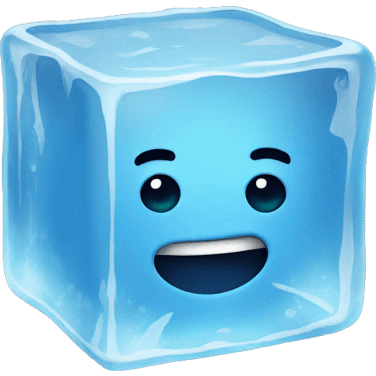 Ice cube emoji