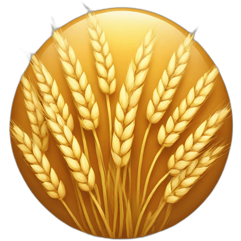 wheat in sphere emoji