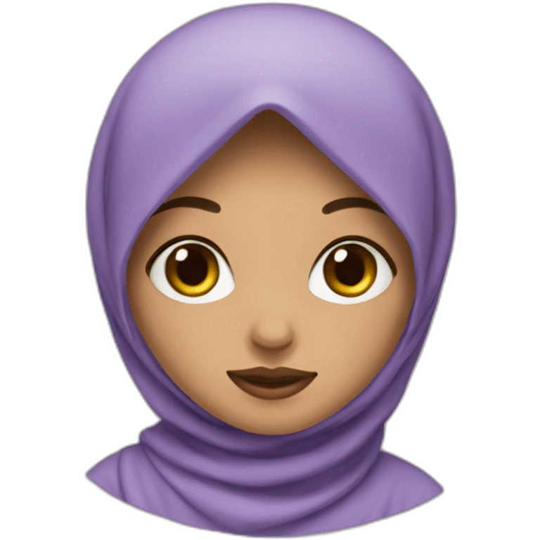 Memoji hijab girl emoji