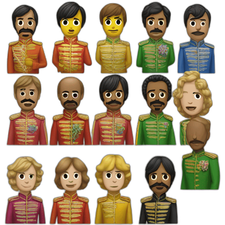 Sgt. Pepper's Lonely Hearts Club Band emoji