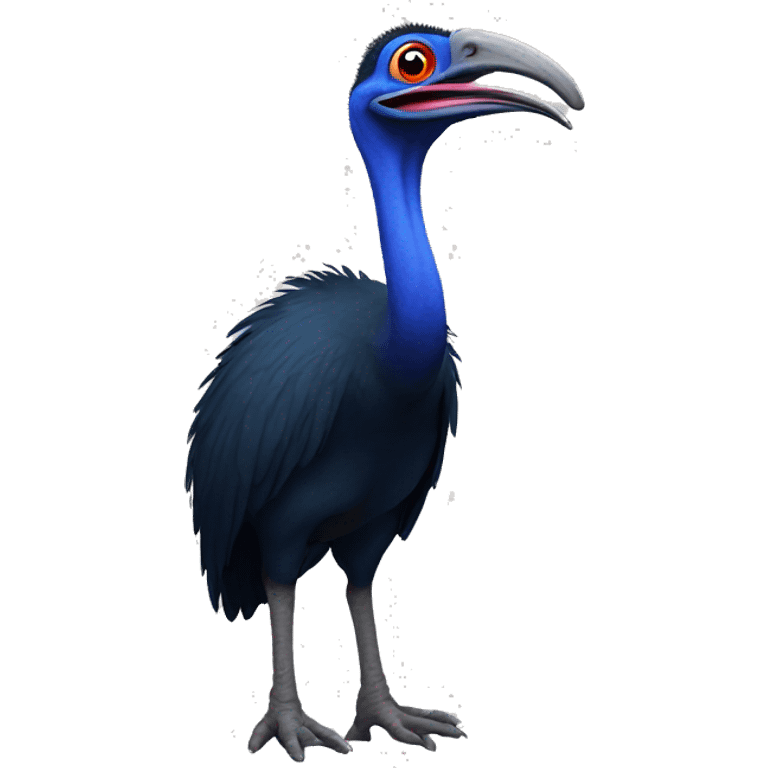 Cassowary emoji