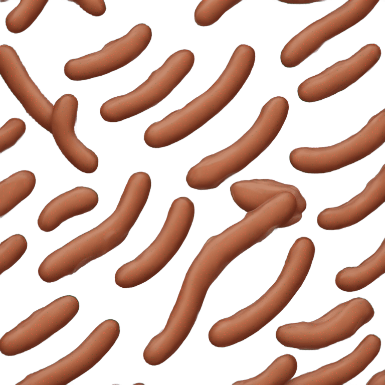 Wet sausage emoji