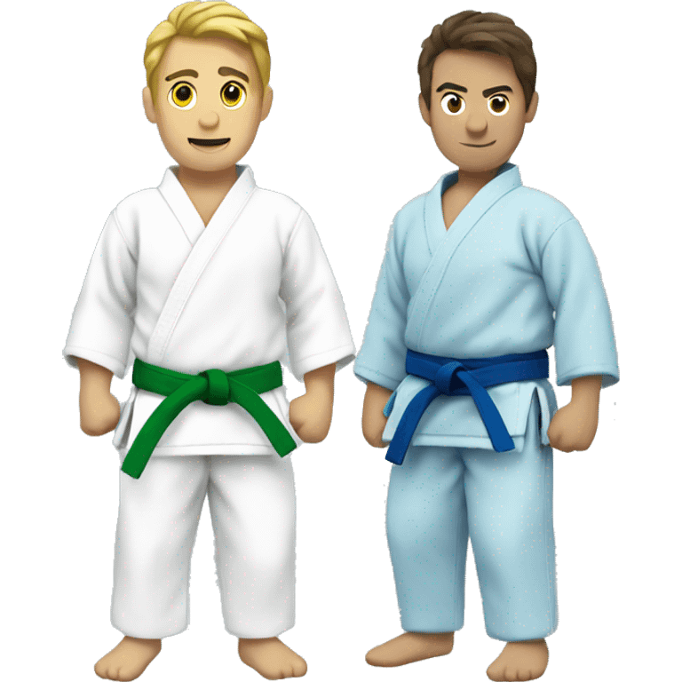 the same in green judo-blue-belt emoji