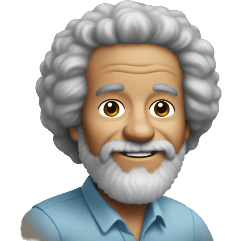 Bob Ross emoji