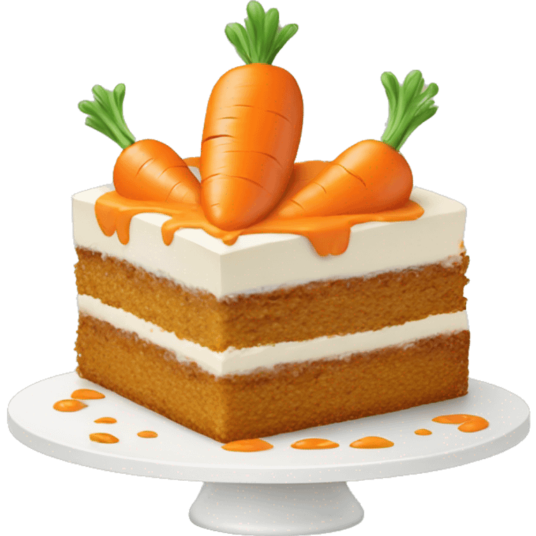 Full Carrot cake  emoji