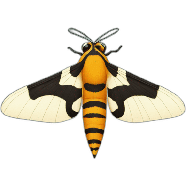 tiger moth emoji