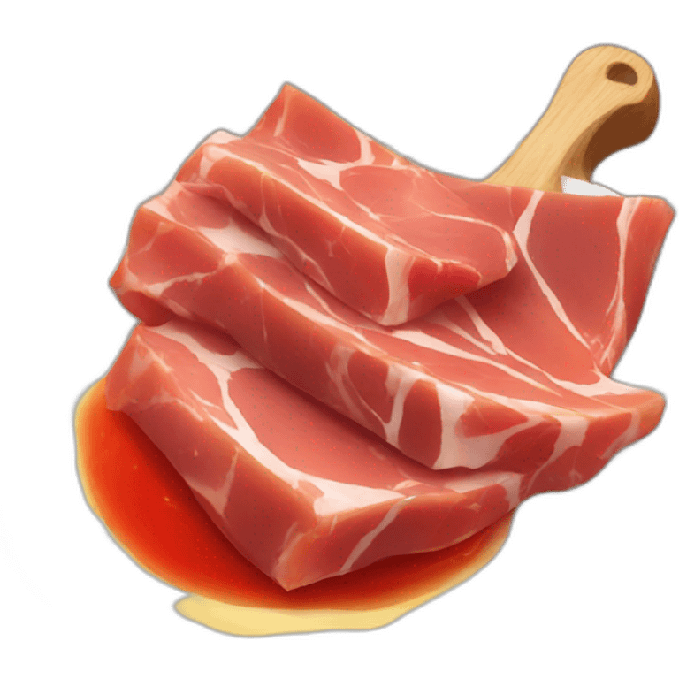 Jamón ibérico  emoji