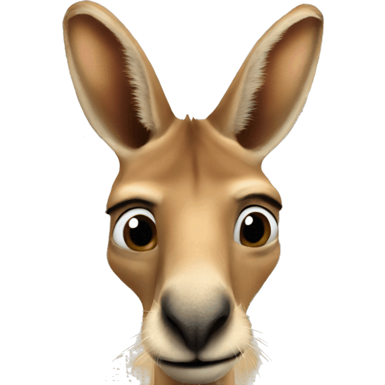 kangaroo with donald trump emoji