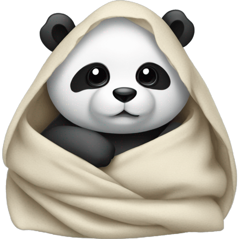 Panda in a Blanket  emoji