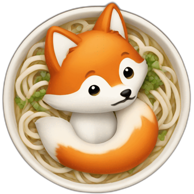 fox-udon emoji