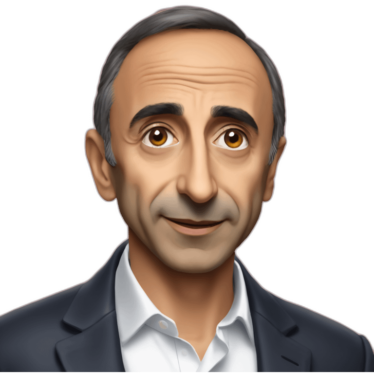 Eric Zemmour qui fait un cœur emoji