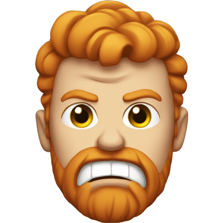 angry ginger emoji