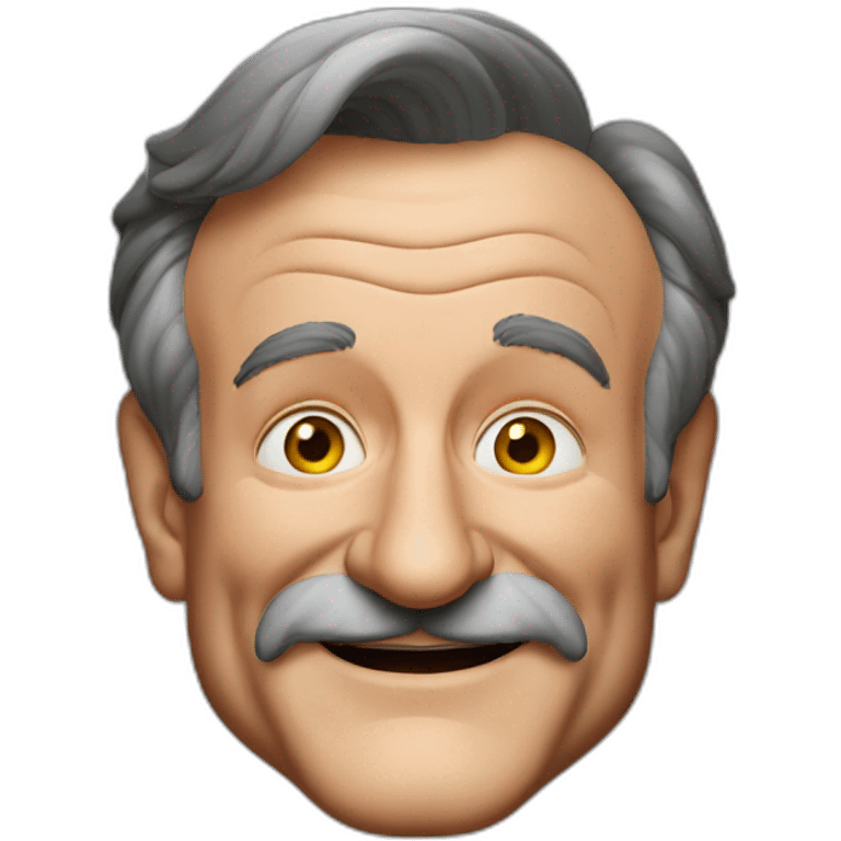 robin williams as the genie emoji