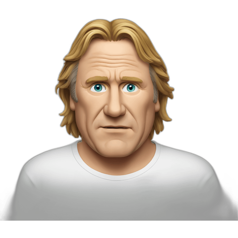 Depardieu surf emoji