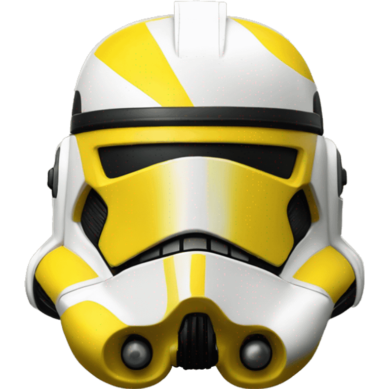 yellow clone trooper from Star Wars emoji