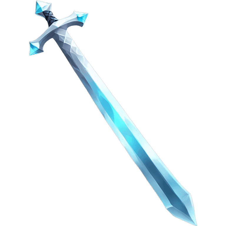 Diamond sword emoji