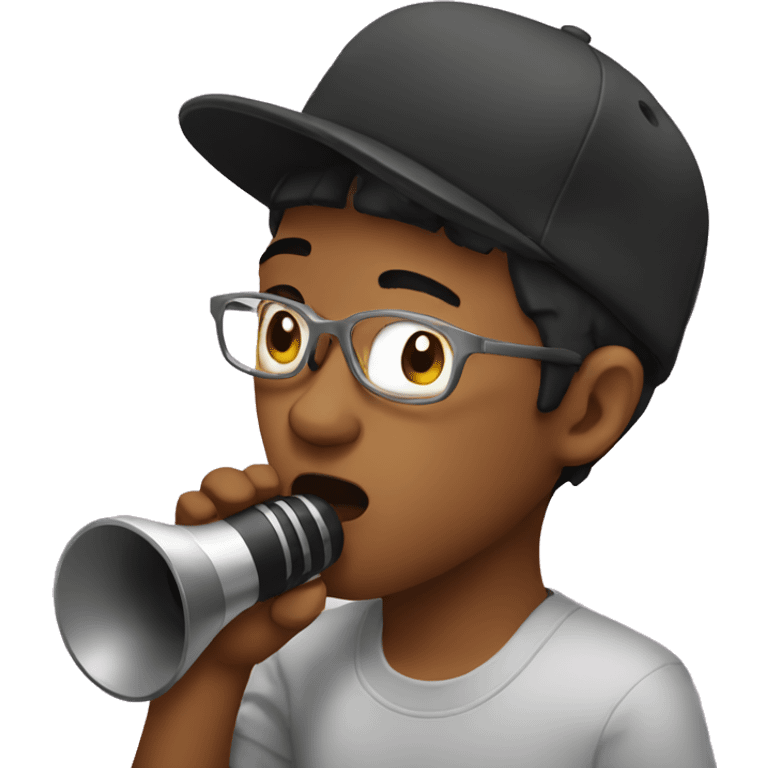 beatboxing person emoji