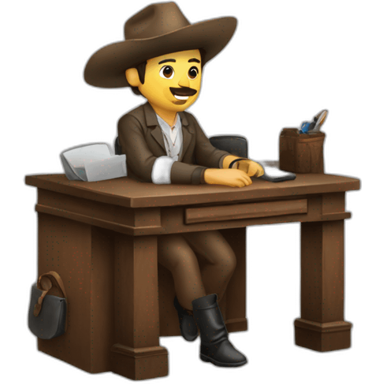 gaucho argentino home office emoji