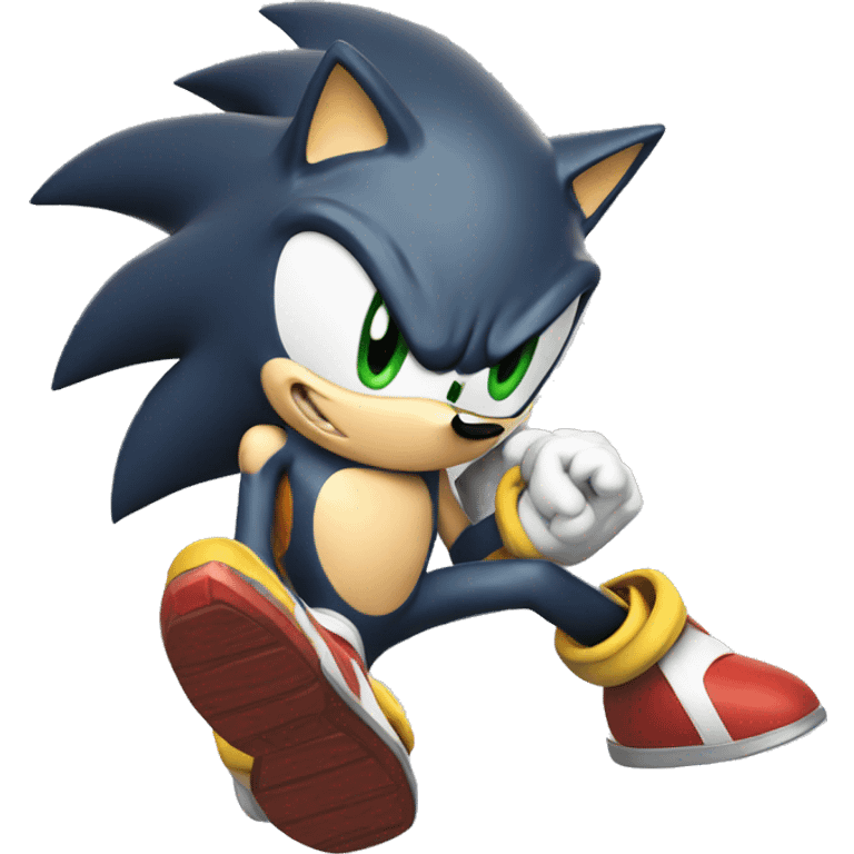 Sonic gowing fast emoji