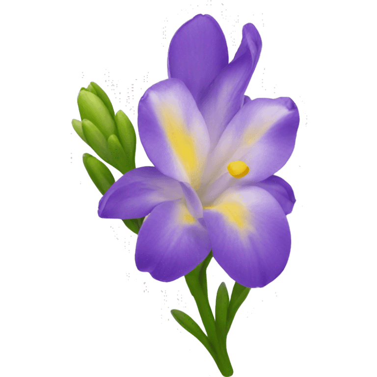 Freesia flower emoji