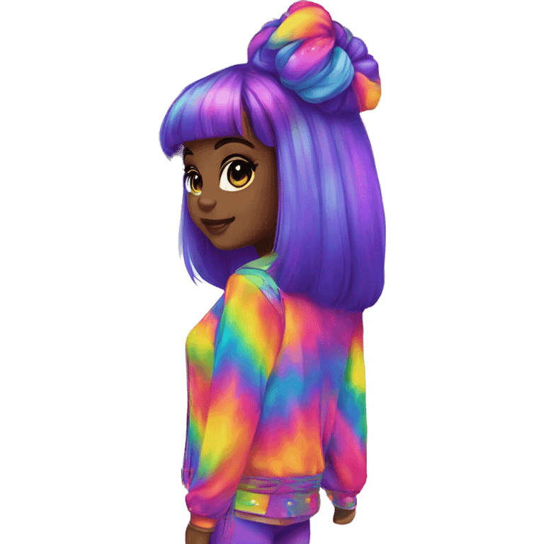 Lisa frank girl 2 emoji