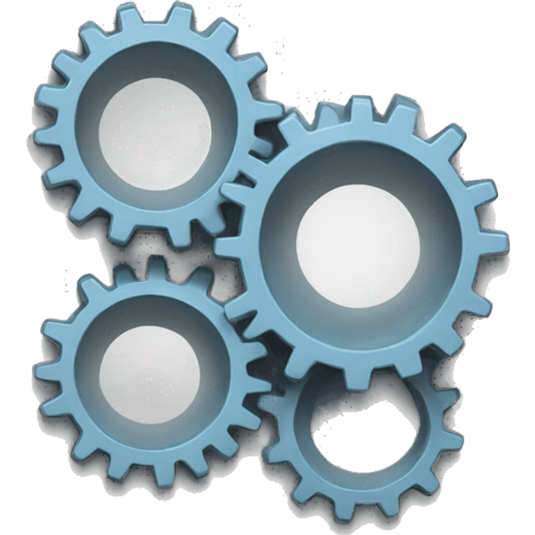 two gears emoji