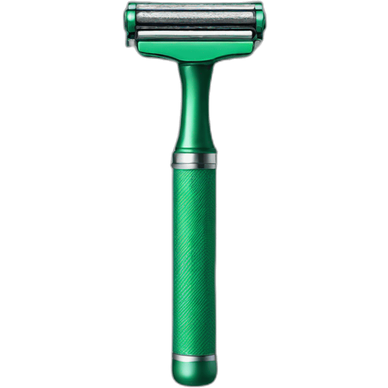 Green safety razor emoji