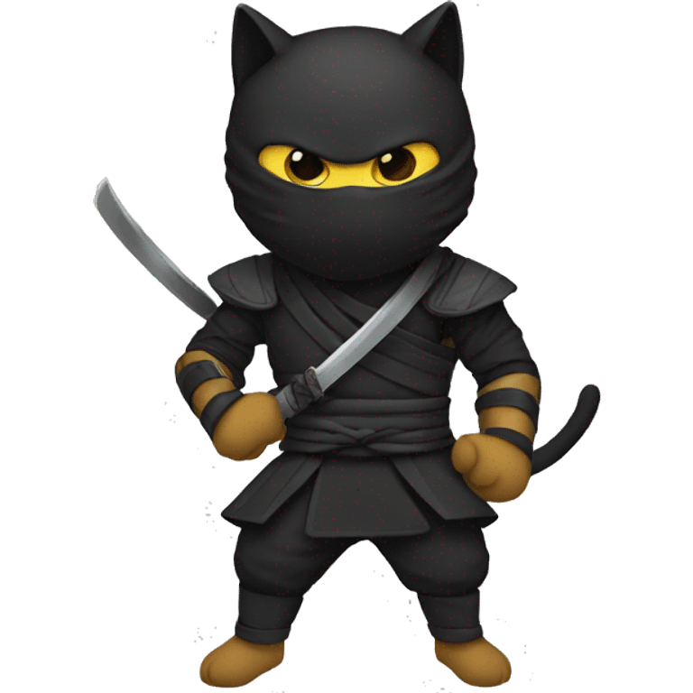 gato ninja emoji