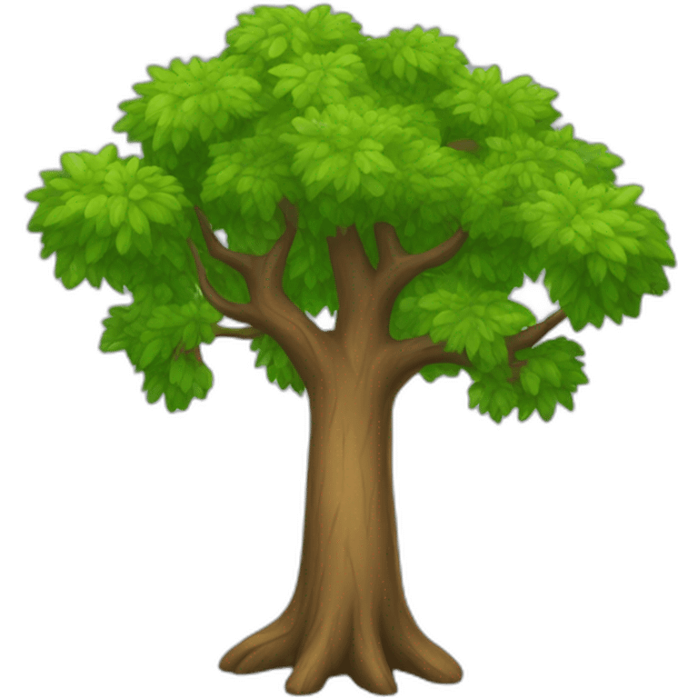 Arbre panneau emoji