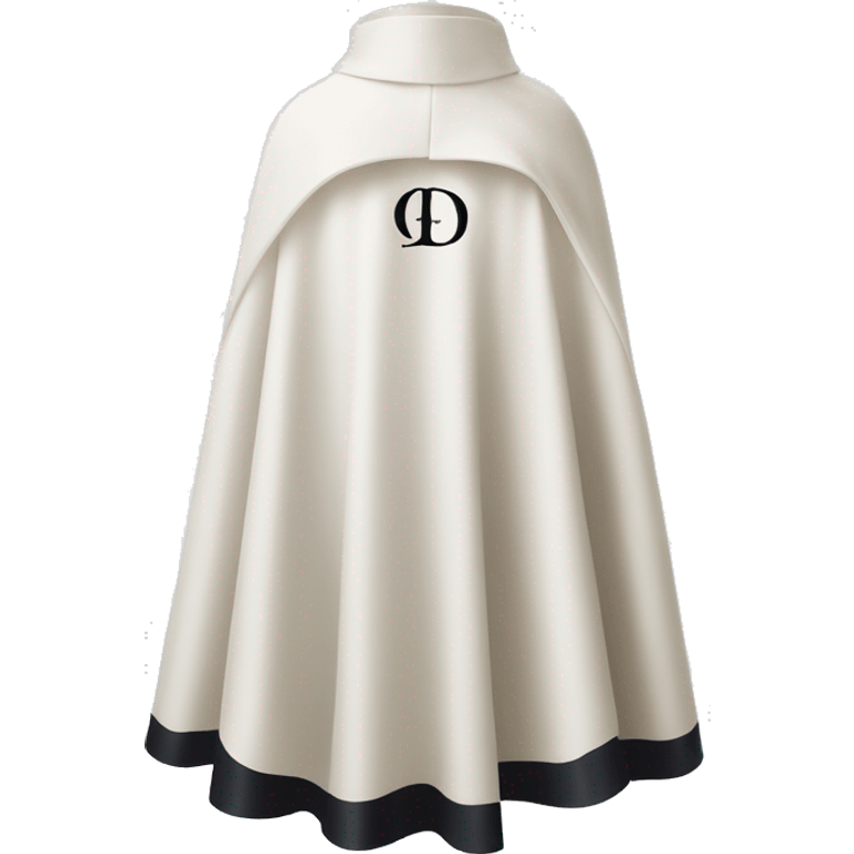 Dior logo on the cape emoji