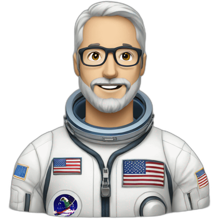 astronaut beard white-man glasses emoji