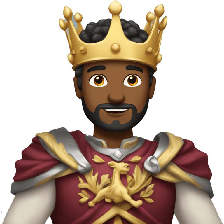 manly king man with crown emoji