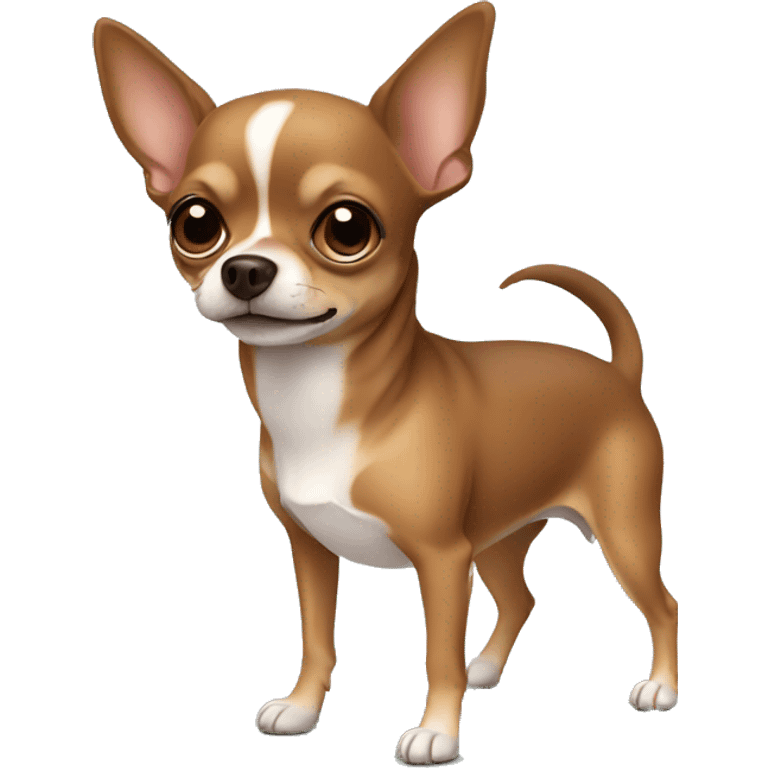 brown chihuahua emoji