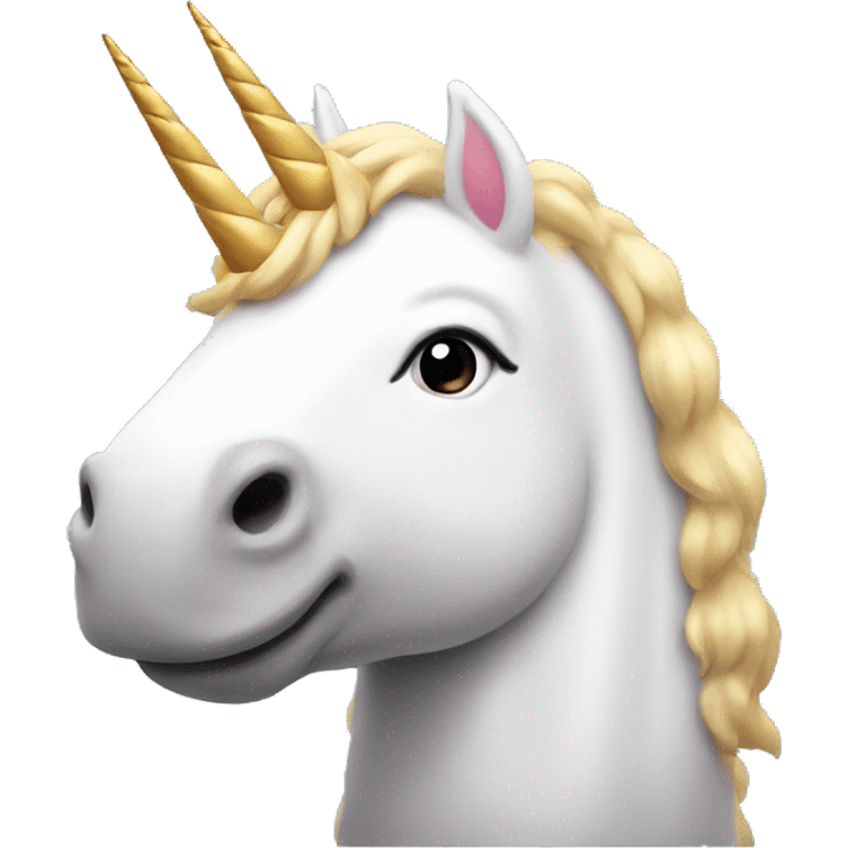 Fat unicorn  emoji